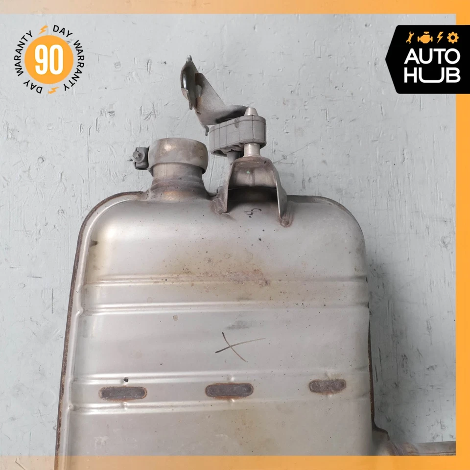 Conjunto de silenciador de escape doble 11-14 Porsche Cayenne 958 S 4,8 L 95811191010 OEM Foto 2 de 4