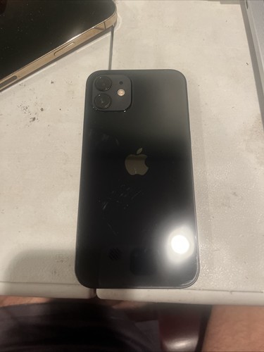 iPhone 12 Black Housing Replacement OEM Original Genuine Grade AB W/ SMALL PARTS