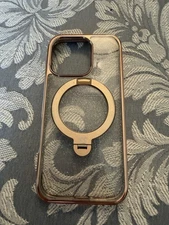 CASEKOO iPhone 16 Pro Case, 360° Mag Stand, MagSafe, 16FT Drop, Rose Gold