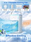 Multifunctional Air Cooler, Large Space Air Supply, cooling fan 