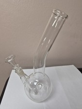 Bong Glas  Glassic ca .25cm Gewicht  ca.204gramm Gebogenes Design+ 2 Siebe