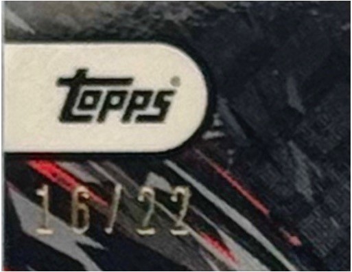 2022 NEYMAR JR - Topps UK Project 22 Whip Online Exclusive /22 SP *TOPPS SEALED* view 3