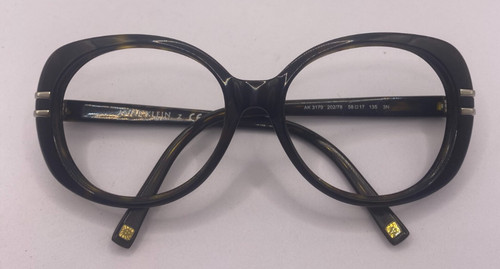 ANNE KLEIN FRAMES ONLY EYEGLASSES AK3179 202/78 BLACK 58-17-135