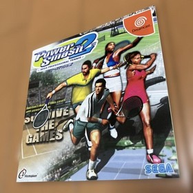 Power Smash 2 Virtua Tennis 2 Sega Dreamcast Obi Japan Import NTSC-J