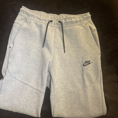 Nike Sportswear Tech Fleece Joggers Heather Grey CU4495-063 Men's Size S - Picture 9 of 14