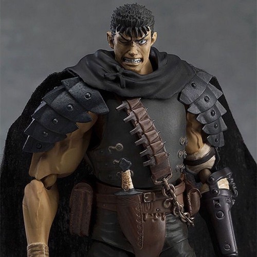 Berserk Black Swordsman Imprinted Warrior Guts Movable Figurine Domestic Figma - Picture 3 of 7
