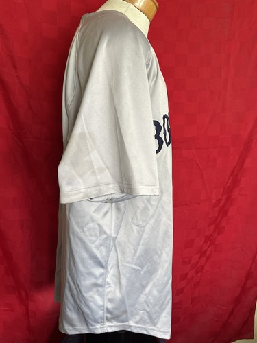 VINTAGE Boston Red Sox Grey David Ortiz #34 Majestic Baseball Jersey Size 2XL Pa - Picture 14 of 14
