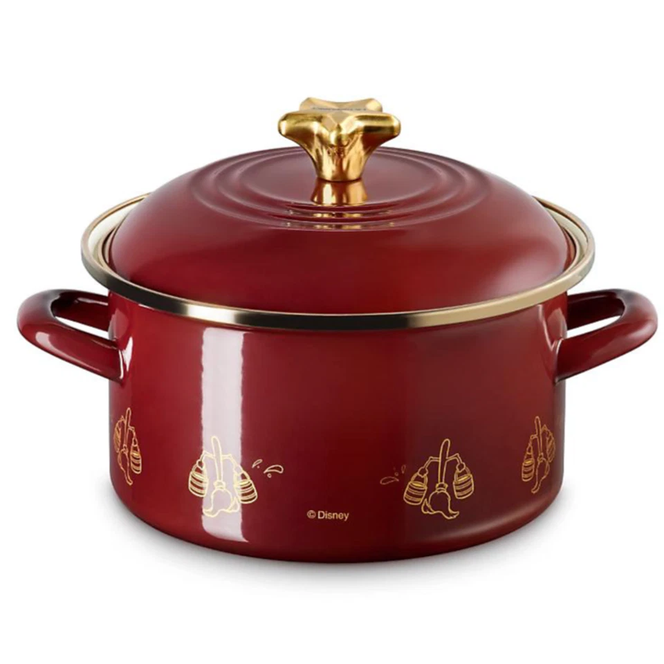 Cazuela Le Creuset Disney Fantasia EOS 20 cm IH Compatible Olla Exclusiva de Japón Foto 2 de 4