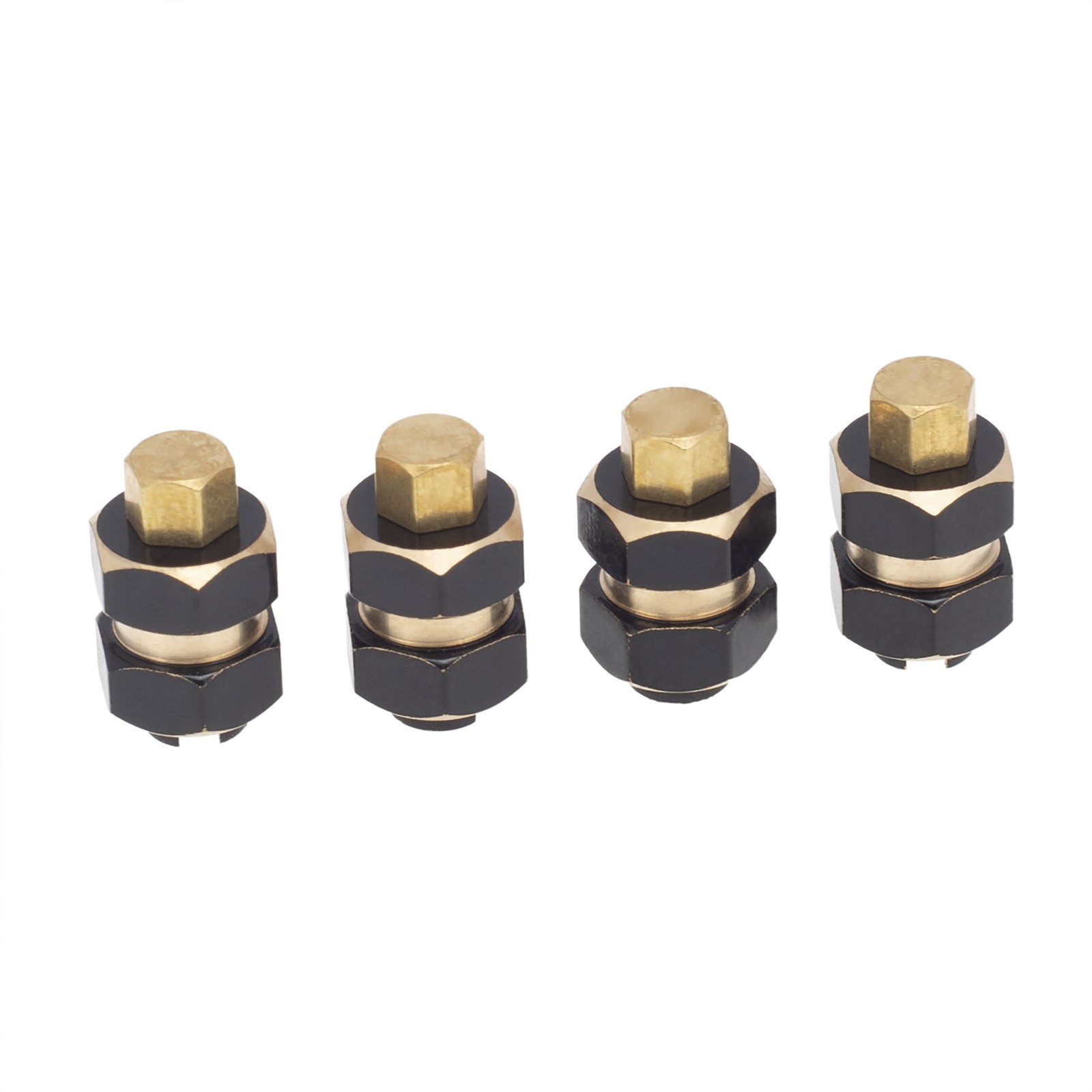 4Pcs Brass Extended Hex Adapters Replacement Parts For Axial SCX24 1/24 RC Car