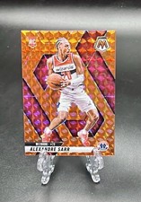 Alexandre Sarr 2024-25 Panini Mosaic RC Orange SP /249 Rookie #216 Wizards