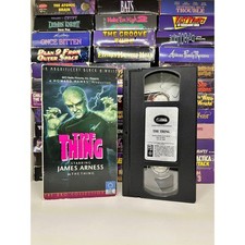 The Thing VHS 1951 Classic James Arness RKO Collection Turner Home Entertainment