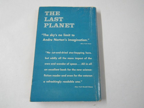 The Last Planet by Andre Norton (1st Edition/Early Printing, ACE 1962 - Picture 2 of 6