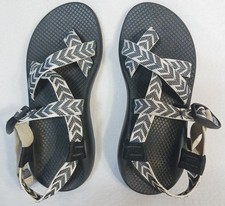 Chaco Sandals S 91c11639 Women's W7 Z/Cloud X2 91c11639 Black White Zigzag
