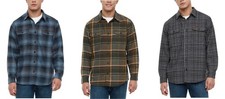 Orvis Men s Cotton Flannel Shirt, Gray/Green/Blue, Size S/M/L/XL/XXL