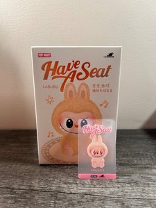 ラブブ THE MONSTERS Have a Seat DADA Pop Mart Labubu The Monsters Have a Seat DADA Vinyl Plush - US