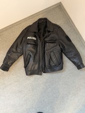 Polizei Lederjacke Gr. 27 Wintereinsatz 1989 Berlin