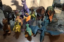 Lot Of 11 Dinosaurs Incu 4 Jurassic Park World 1 Toothless Dragon 6-10"