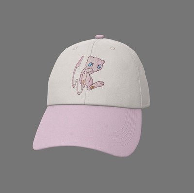 Pokemon x Target Mew Trainer Cap Pink White IN HAND - Brand New Adjustable Fit