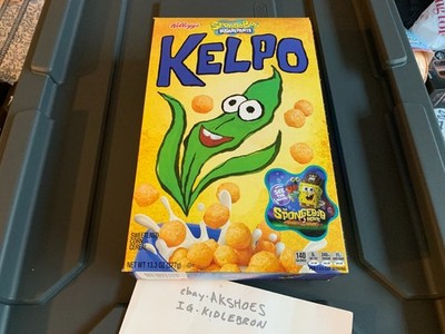 NEW 2026 Kellogg s SpongeBob Kelpo Cereal RARE Limited Release Movie Search