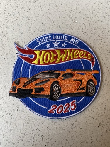 2025 Hot Wheels 25th Nationals St. Louis, MO Convention Corvette C8.R Patch