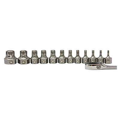  T1000 E-Z Red Super Low Profile Torx Bit set