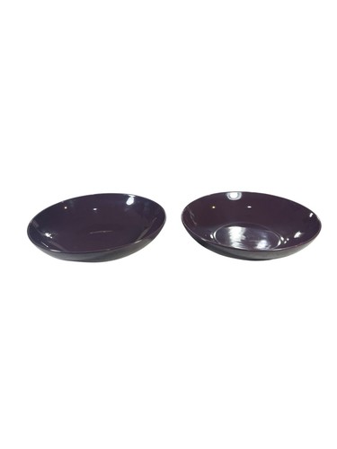 IKEA Fargrik viola scuro lilla 219 63 gres coupè zuppiera 9,5" set di 2 - Foto 7 di 9