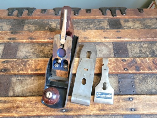 Vintage Trustworthy No. TR 804 Smoothing Hand Plane By Sargent in Original Box - Picture 9 of 11