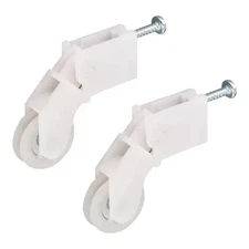 Peachtree Patio Screen Door Roller Assembly 1in Nylon Wheel Pack of 2