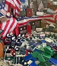 Estate coin lot - collecting, best, valuable, vintage, currency, silver, gold 