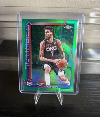 Topps 2026 Topps Chrome Chet Holmgren #31 Oklahoma City Thunder /99