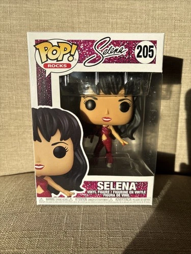 Funko Pop Rocks Selena #205 Vinyl Figure Burgundy Outfit