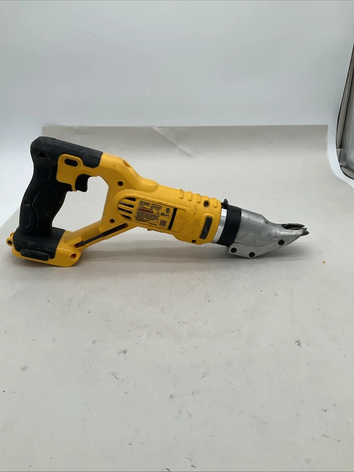 Tijeras de cabezal giratorio de calibre 18 inalámbricas DEWALT 20V MAX DCS491 - para piezas Foto 2 de 4