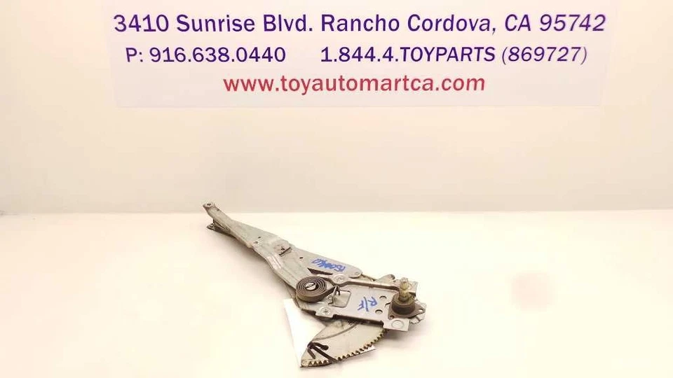 Regulador de ventana delantera derecha pasajero manual para TOYOTA COROLLA 98-02  Foto 2 de 4