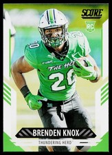 2021 Score Brenden Knox #366 *RC* Marshall Thundering Herd