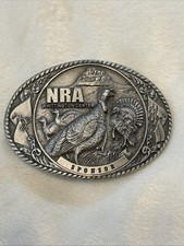 RARE HTF Design NRA Whittington Center Sponsor Belt Buckle