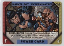 2002 Marvel ReCharge CCG Series 2 Power Card Marvel Boy Exterminatrix #125 0y59