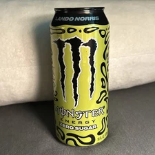 Lando Norris Limited Edition Monster Energy: Zero Sugar