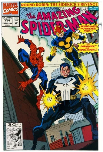 Amazing Spider-Man #357 1992 Marvel Comics VF- Comic Book Direct