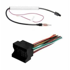 Installation Aftermarket Radio Stereo In Dash Wire Harness Antenna Adapter Set