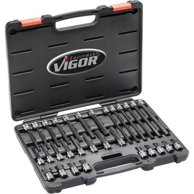 VIGOR Inn 6kt Einsatz Satz 3/8 Zoll 10 mm 4kt hohl Inn. 6kt 5/19 V6019