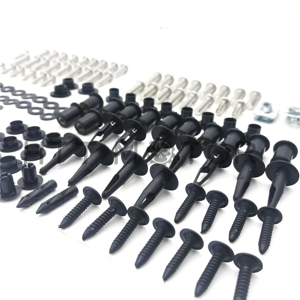 Kit completo de pernos de carenado de tornillo de acero inoxidable EE. UU. para Honda CBR600RR 2003 2004 Foto 3 de 4