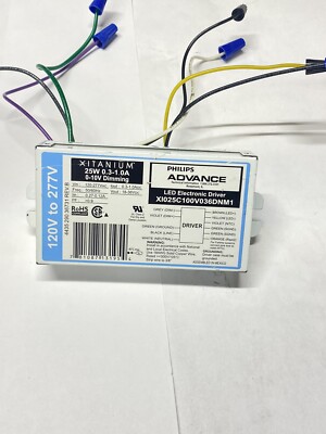 Philips Advance XI025C100V036DNM1 25W LED Driver