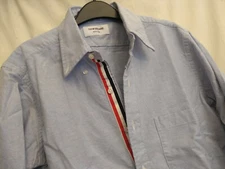 NWOT Thom Browne Blue Oxford Grosgrain TB00 TB0 TB1 TB2 TB3 TB4 TB5 MSRP $425