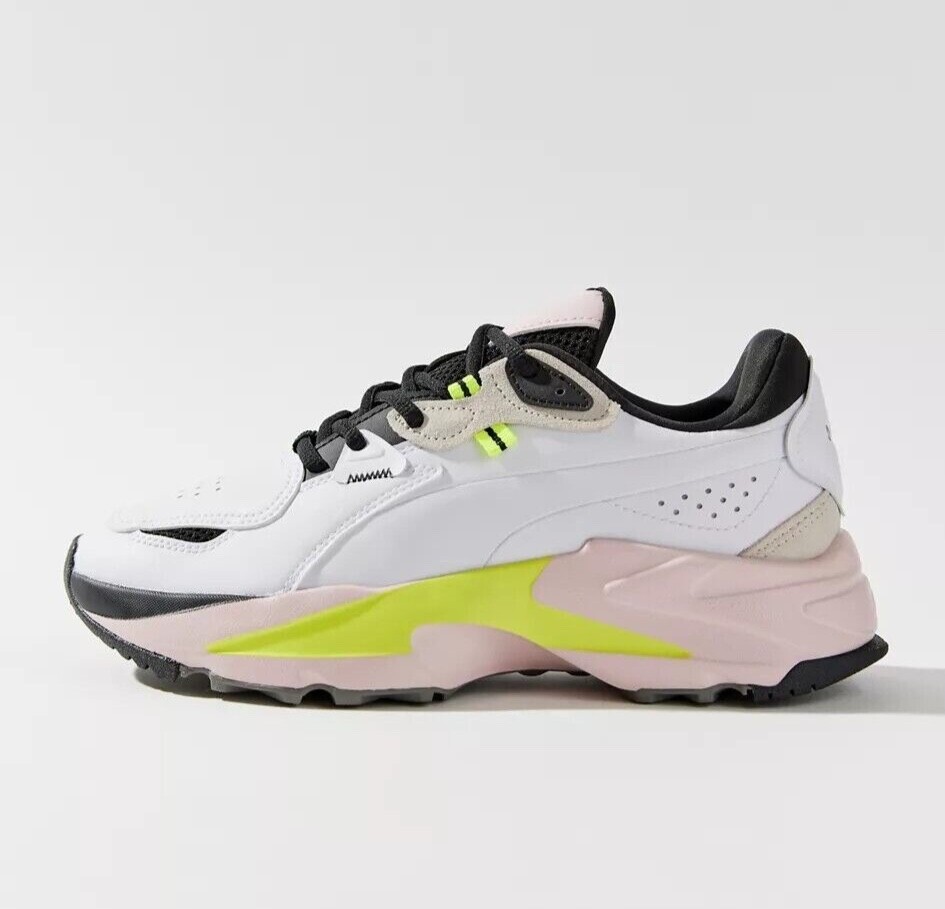 ミー NWB PUMA Orkid Platform White-Chalk Pink Women's Sneakers