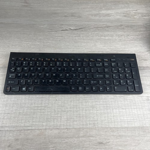 Lenovo SK8861 Black Wireless Bluetooth Ultra Slim QWERTY Standard