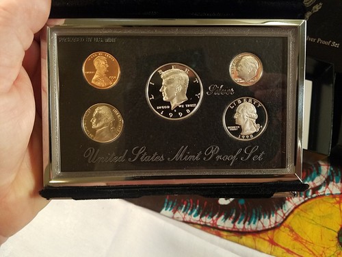 Complete 1992-1998 U.S. Mint Premier Silver Proof Sets Excellent Condition Coins - Picture 10 of 14