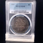 1885 XF45 PCGS Morgan Dollar Silver Coin Bullion $1 One Liberty Round Eagle