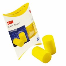 3M EAR Classic PP-01-002 Foam Ear Plugs - 1 PAIR Snoring Sleep Noise Blocker