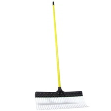Groundskeeper II Deluxe Leaf Rake / Lawn Rake - 21" Head, 54" Handle
