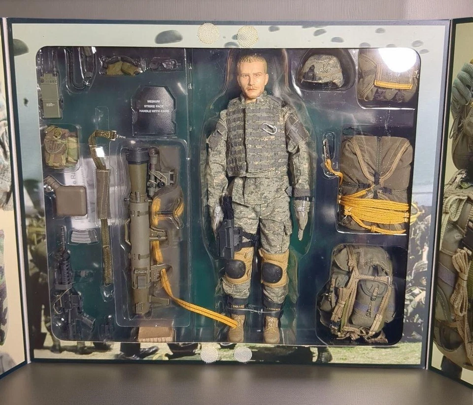 HOT TOYS 1/6 EJÉRCITO DE EE. UU. Airborne Rangers Segundo Batallón 75º Regimiento ACU Ver. Foto 3 de 4